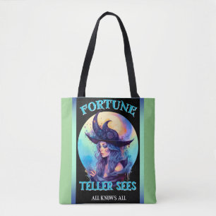 Blue Fortune Teller _ Halloween Tygkasse