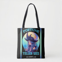 Blue Fortune Teller _ Halloween