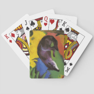 Blue Fox (av Franz Marc) Casinokort