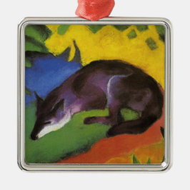 Blue Fox (av Franz Marc) Ceramic Ornament