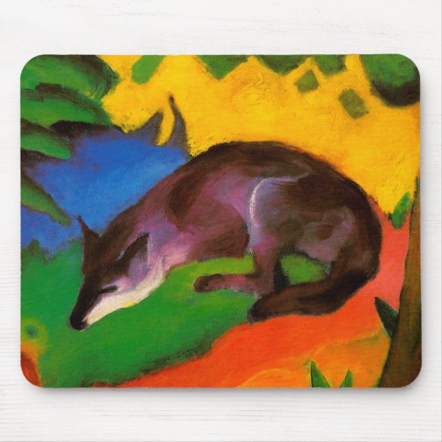 Blue Fox av Franz Marc Musmatta (Framsidan)