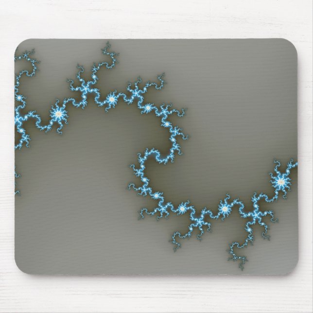 Blue - Fractal Mousepad Musmatta (Framsidan)