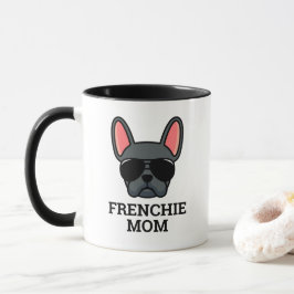 Blue Fransk Bulldog Frenchie Hund Mamma Mugg