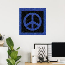 Blue Fredstecken Mosaic