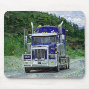 Blue Freight Lastbil, Truckers Big Rig Musmatta