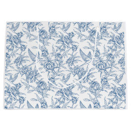 Blue French Toile