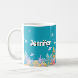 Blue Fueled by Coffee & Ocean Dream Mugg