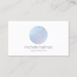 Blue Full Moon Yoga, Life Coach, Healer Visitkort