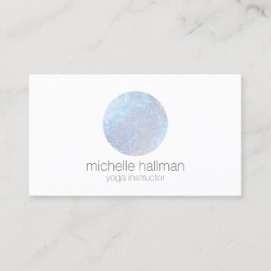 Blue Full Moon Yoga, Life Coach, Healer Visitkort