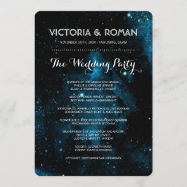 Blue Galaxy-Bröllopsprogram Program