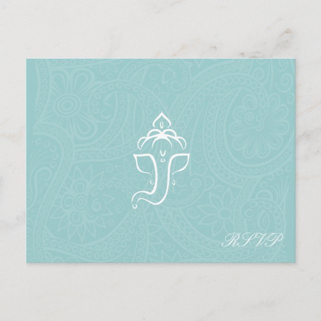 Blue Ganesha OSA kort (Framsida)