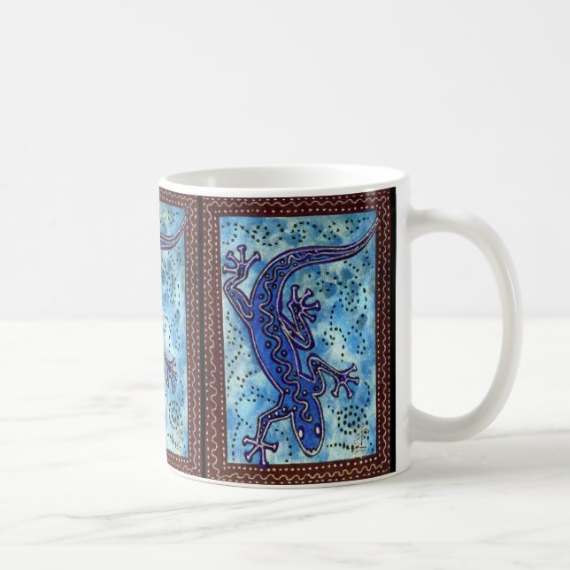 Blue Gecko Mugg (Höger)