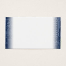 Blue Geek Motherboard Circuit Mönster Visitkort