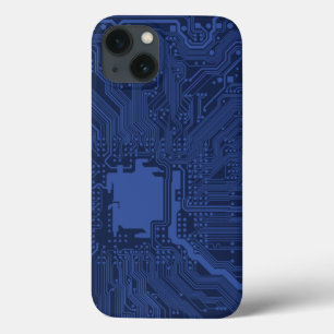 Blue Geek Motherboard Mönster