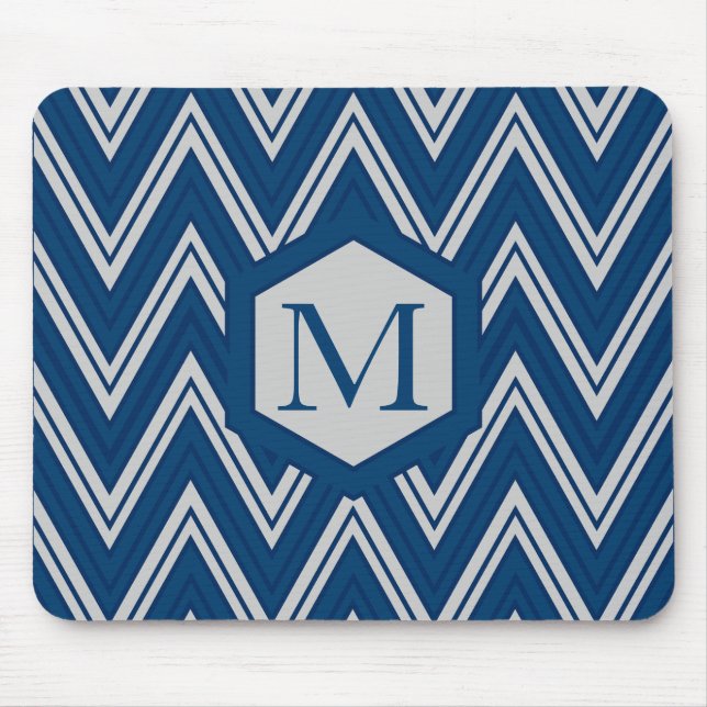 Blue Geometry Collection Musmatta (Framsidan)