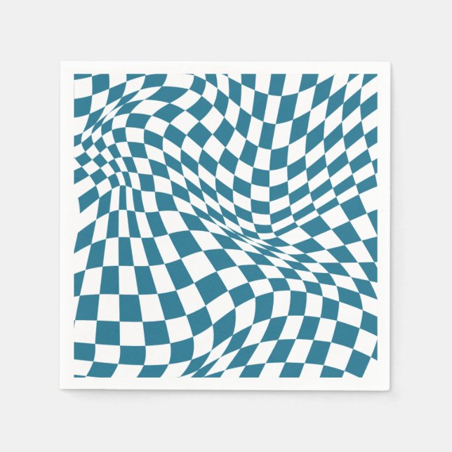 Blue Ghost Little Boo är nästan tack vare Baby Sho Pappersservett (Framsidan)