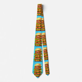 Blue Giant Hamburger Neck Tie Slips