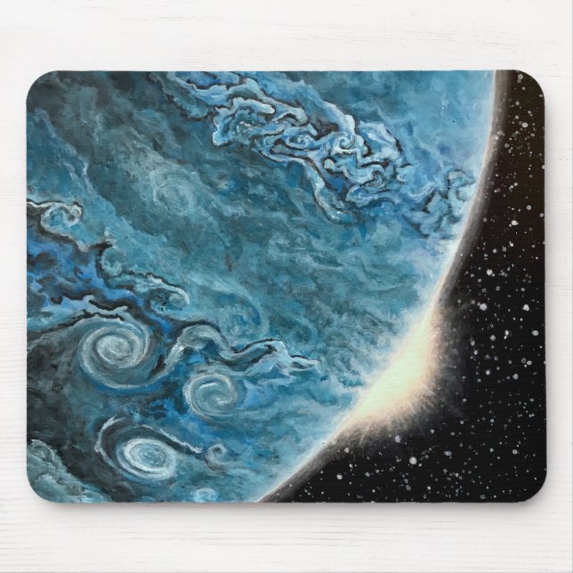"Blue Giant" Mouse Pad Musmatta (Framsidan)