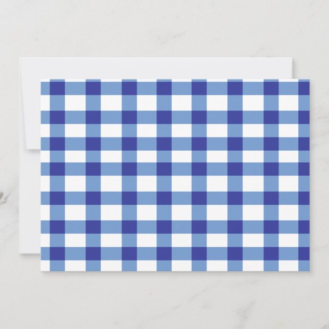 Blue Gingham (Framsida)