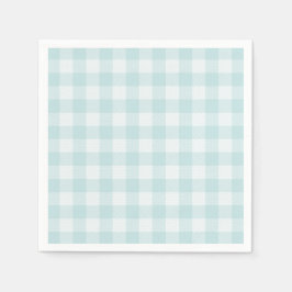 Blue Gingham for Oh Baby Collection Papper Napkins Pappersservett