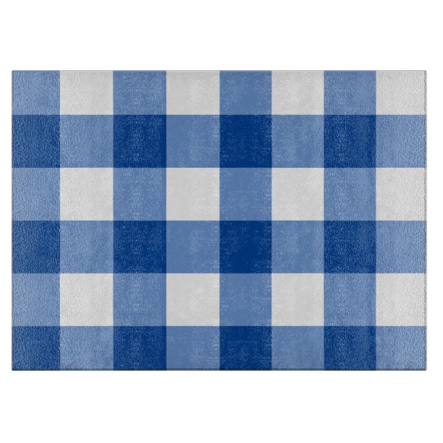 Blue gingham mönster (Framsidan)