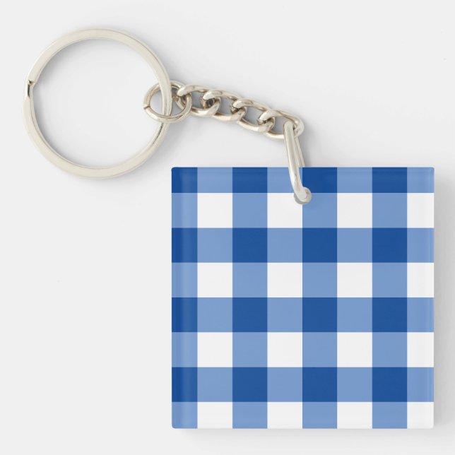 Blue gingham mönster (Framsidan)