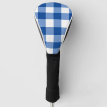 Blue gingham mönster