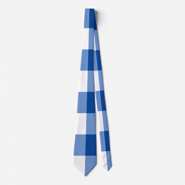 Blue gingham mönster slips (Framsida)