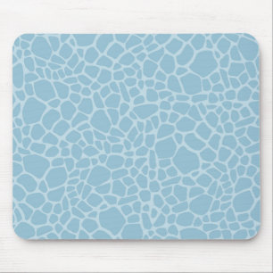 Blue Giraffe Print Musmatta