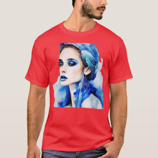 Blue Girl T Shirt