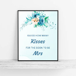 Blue gissa hur många Kisses-Möhippor som spelas Poster