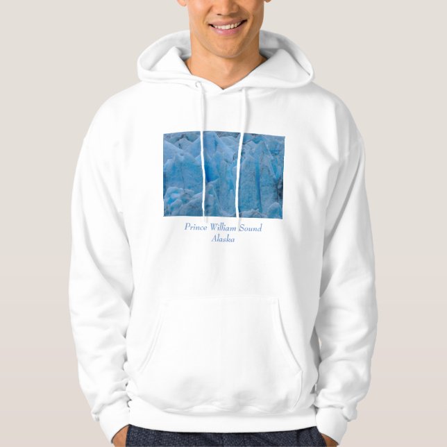 Blue Glacier Hoodie (Framsida)