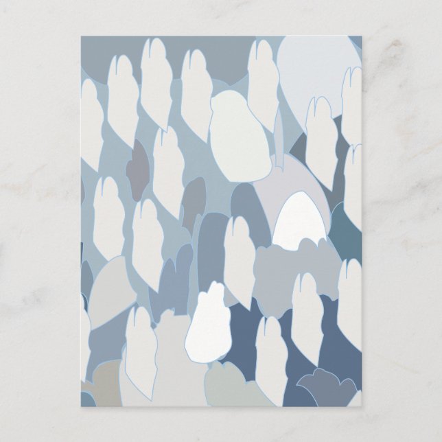 Blue Glacier Ice Vykort (Framsida)