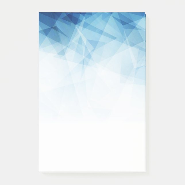 Blue glass post-it block (Framsida)