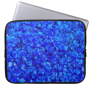 Blue Glass Sten Laptop Fodral