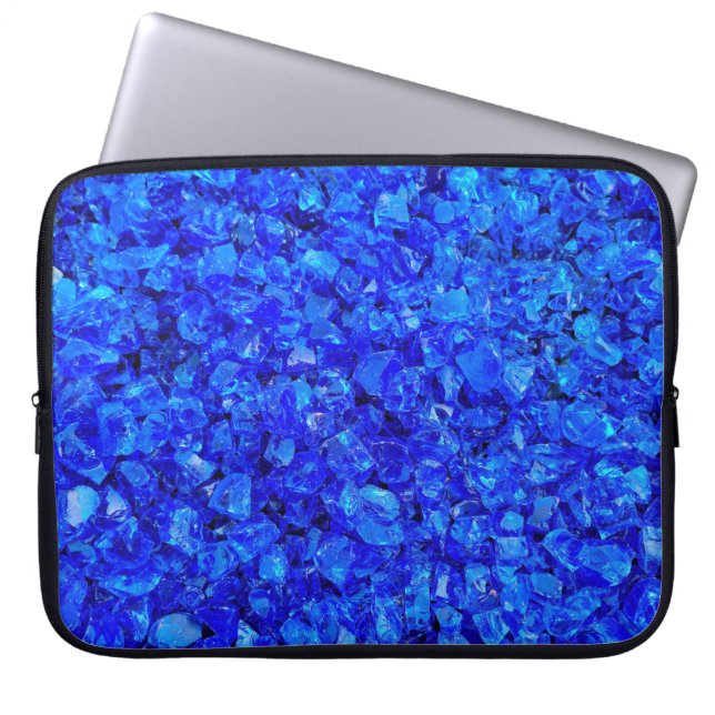 Blue Glass Sten Laptop Fodral (Framsidan)