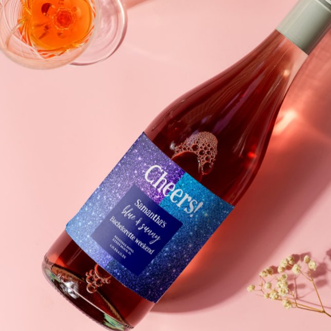 Blue Glitter Bachelorette Party (Skapare uppladdad)