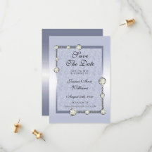 Blue Glitter & Diamond Dekoration Birthday