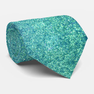 Blue Glitter Tie Slips
