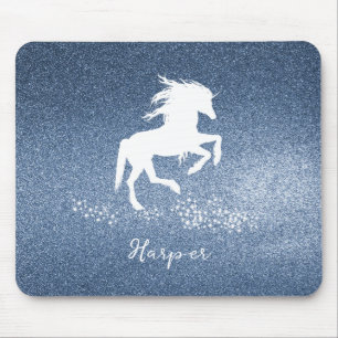 Blue Glitter Unicorn Musmatta