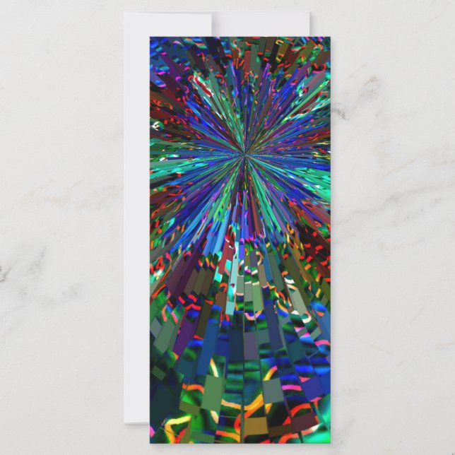 BLUE Gnistra Art Star Planet Comet Solar Nightsky (Framsida)