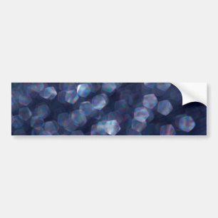 Blue Gnistra Bokeh Ljus Bildekal