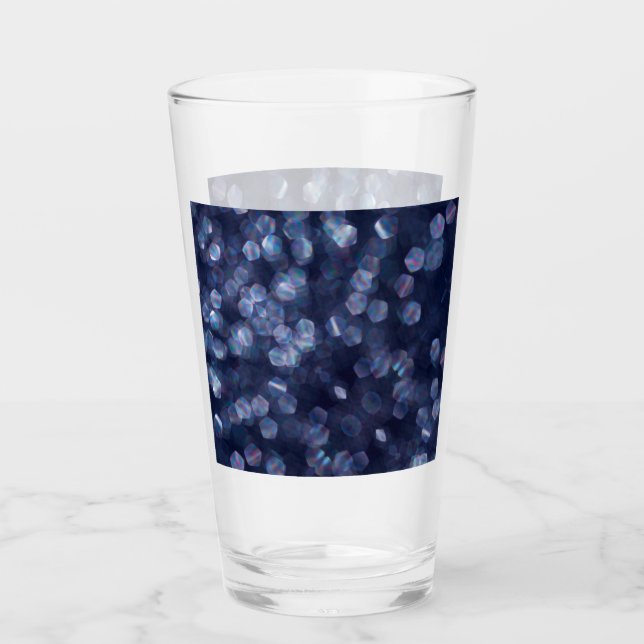 Blue Gnistra Bokeh Ljus Glaskopp (Framsida)