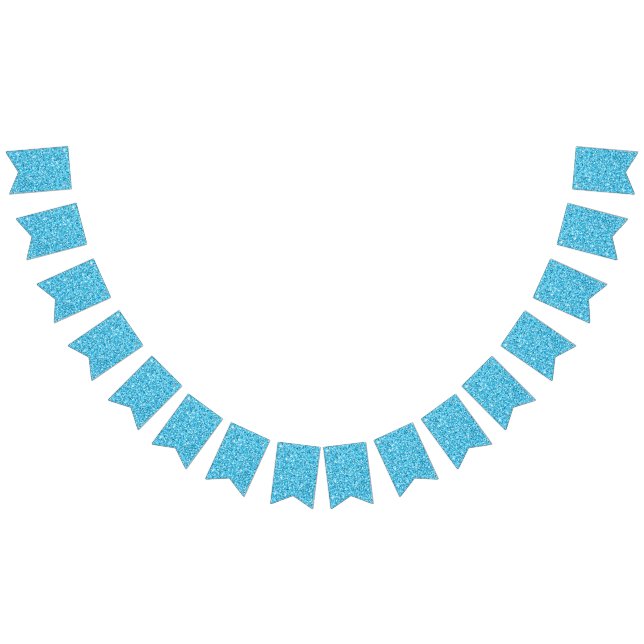 Blue Gnistra Bunting Flaggor (Alla)