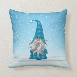 Blue Gnome Kudde