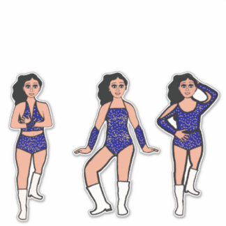 Blue Gold Dots #2 Klistermärken