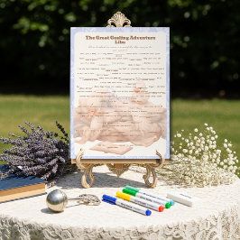 Blue Goose Libs Baby Shower Group game Acrylic 