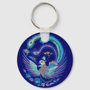 Blue Grace Keychain Nyckelring