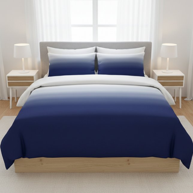 Blue Gradient Fleece Blanket - Modern Eclectic  (Skapare uppladdad)