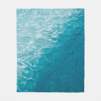Blue gradient fleecefilt